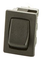 ARCOLECTRIC / BULGIN LIMITED H8601VBAAA Rocker Switch, Miniature, Off-(On), SPST, Non Illuminated, Panel Mount, Black, 8600 Series