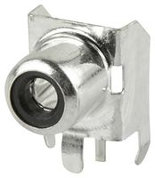 SAME SKY RCJ-013 RCA (Phono) Audio / Video Connector, Through Hole, R/A, 2 Contacts, Jack, Tin Plated Contacts