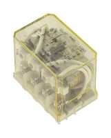 IDEC RH4B-ULDC12V Power Relay, 4PDT, 12 VDC, 10 A, RH Series, Socket, Non Latching