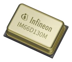 INFINEON IM66D130MV01XTMA1 Audio Control, XENSIV, MEMS Microphone, 1.6V to 3.465V, PDM, TLGA, 5 Pins, -40 °C
