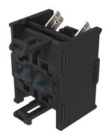 EAO 704.915.4-1 Contact Block, DPST-NC, Plug In, 2 Pole, 6 A, 500 V, EAO 04 Series Selector Switches