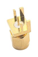 MUELLER ELECTRIC BU-1420801801 RF / Coaxial Connector, SMA Coaxial, Straight Plug, Board Edge / End Launch, 50 ohm, Copper