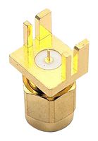 MUELLER ELECTRIC BU-1420801831 RF / Coaxial Connector, SMA Coaxial, Straight Plug, Board Edge / End Launch, 50 ohm, Copper