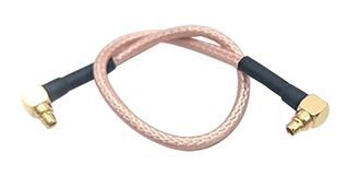 MUELLER ELECTRIC BU-4150069006 RF / Coaxial Cable Assembly, 6 ", 152.4 mm, RG316, MMCX Right Angle Plug, MMCX Right Angle Plug