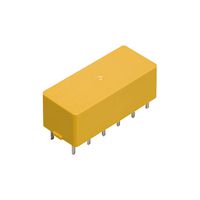 PANASONIC AG302960 Power Relay, DPST, 5 VDC, 4 A, S Series, Through Hole, Non Latching