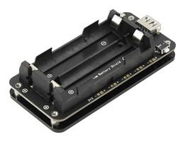 DFROBOT DFR0969 Battery Holder, 18650 Battery Size, 2 Battery, Chassis Mount