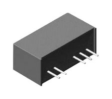PULSE ELECTRONICS HBA2-24D2H6 Isolated Through Hole DC/DC Converter, ITE, SIP, 2 W, 2 Output, 12 V