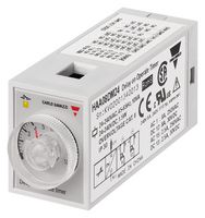 CARLO GAVAZZI HAA14QM24 Analogue Timer, HAA14 Series, Delay-On-Operate, 7 Ranges, 0.1 s, 100 h, 4 Changeover Relays