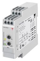 CARLO GAVAZZI DAA01CM24 Analogue Timer, DAA01 Series, Delay-On-Operate, 7 Ranges, 0.1 s, 100 h, 1 Changeover Relay