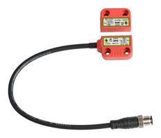 IDEM 114008 Safety Interlock Switch, MPR Series, SPST-NO, DPST-NC, 8 Pin M12 Connector, 240 V, 1 A