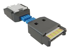 SAMTEC ARC6-08-24.0-LU-LD-2-1 Cable Assembly, Latch Up-Latch Down, Wire to Board Plug to Wire to Board Plug, 8 Ways, 0.635 mm