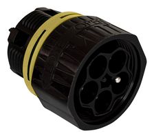 ITT CANNON 121488-4051 Circular Connector Insert, Threaded, BVM-T Series, 5 Contacts, Socket, Screw