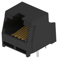 TE CONNECTIVITY 2497281-2 Modular Connector, RJ45 Jack, 1 x 1 (Port), 8P8C, Cat5e, Through Hole