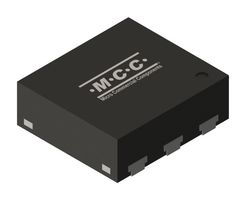 MICRO COMMERCIAL COMPONENTS (MCC) SI3439KU6-TP Dual MOSFET, N and P Channel, 20 V, 20 V, 750 mA, 520 mA, 0.25 ohm