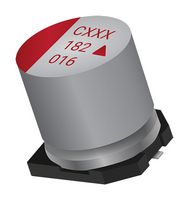 KYOCERA AVX APC0809471M010R Polymer Aluminium Electrolytic Capacitor, 470 µF, 10 V, Radial Can - SMD, 0.018 ohm