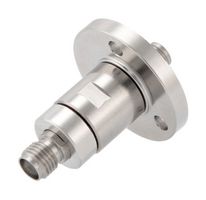 FAIRVIEW MICROWAVE FMRJ1002 RF Rotary Joint, SMA Jack to Jack, 3 Hole Flange, 18 GHz Frequency Max, 100 rpm Speed