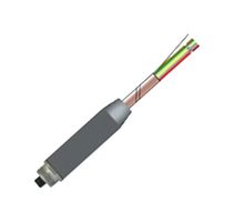 ROTRONIC E2-05XX Test Cable Assembly, w/Tinned End, Black, 5m Cable, Female Connector