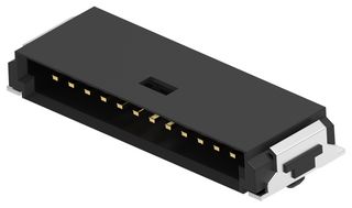 TE CONNECTIVITY 234478-E Pin Header, Power, Signal, Wire-to-Board, 1.27 mm, 1 Rows, 12 Contacts, Surface Mount Right Angle