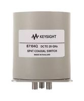 KEYSIGHT TECHNOLOGIES 87104Q/-024/-161 Coaxial Switch, Low PIM, SP4T, 0.6975 dB Insertion Loss, 65 dB Isolation, 26.5 GHz, 87104 Series