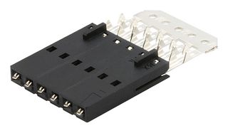 MOLEX 15-38-9052 FFC / FPC Board Connector, Vertical, 2.54 mm, 5 Contacts, SL 70431 Series, IDC / IDT, 1 Row
