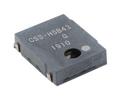 SAME SKY CSS-H5B43-SMT-TR Magnetic Buzzer Transducer, 91 dB, 2.73 kHz, 4 to 6 V, Surface Mount