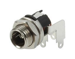 SAME SKY PJ-067A DC Power Connector, Jack, 5 A, 2 mm, 19.9 mm, Panel Mount, Solder
