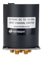 KEYSIGHT TECHNOLOGIES U7106N/-200 Electromechanical Switch, SP6T, 1.85mm Coaxial Female, 1.592dB Insertion Loss, 70dB Isolation, 54GHz