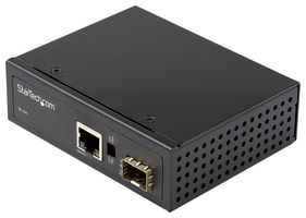 STARTECH IMC1GSFP Converter, Singlemode/Multimode SFP Fiber to RJ45 Ethernet, 10/100/1000 Mbps, IP30, -40 to 75 °C