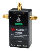KEYSIGHT TECHNOLOGIES U9422B/-001 Solid State Switch, SPDT, 2.4mm Connector, 8.1dB Insertion Loss, 70dB Isolation/50GHz, U942xB Series