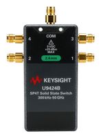 KEYSIGHT TECHNOLOGIES U9424B/-002/-202/-302 Solid State Switch, SP4T, 2.4mm Connector, 10.8 dB Insertion Loss, 64 dB Isolation, 50 GHz