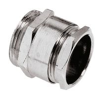 LAPP 52107370 Cable Gland, M50 x 1.5, 29 mm, 44 mm, Brass, Metallic - Nickel Finish, IP54