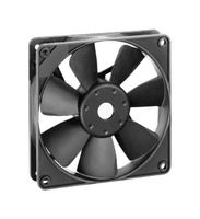 EBM-PAPST 9293505443 DC Axial Fan, 24 V, Square, 119 mm, 25.4 mm, Sleeve Bearing, 99 CFM