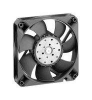 EBM-PAPST 9294307002 DC Axial Fan, 24 V, Square, 119 mm, 25.4 mm, Ball Bearing, 118 CFM