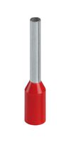 PHOENIX CONTACT 3200182 Wire Ferrule, Single Wire, 18 AWG, 1 mm², 10 mm, Red