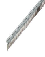 PHOENIX CONTACT 3032127 Jumper (Busbar), Grey, 24 A, Plug In Bridge, Phoenix Contact CLIPLINE Series Terminal Blocks