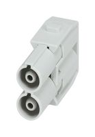 PHOENIX CONTACT 1417297 Heavy Duty Connector, HC-M-02 Series, Insert, 2 Contacts, Plug, Screw Pin