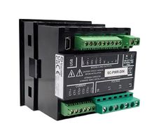 TRUMETER SC-PWR-DIN Signal Converter, Current, Frequency, Voltage, 4mA to 20mA, Digital, 3 Channels, 1 %, 277 VAC