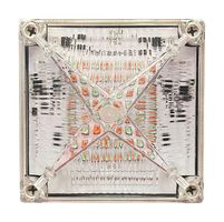 MOFLASH SIGNALLING LED700-05-05 Beacon, Transparent, Continuous/Flashing, 280 V, IP66/IP67, 125 mm H, -25 to 55 °C
