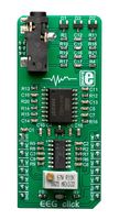 MIKROELEKTRONIKA MIKROE-3359 Add-On Board, EEG Click, MikroE MikroBUS Compatible Development Boards
