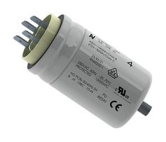 KEMET C878BF35300SA0J Motor Run Capacitor, Film / Foil PP, Can, 30 µF, ± 5%, Stud Mount - M8, 470 V