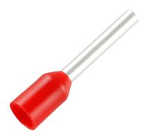 MULTICOMP PRO MP016952 Wire Ferrule, Single Wire, 18 AWG, 1 mm², 10 mm, Red