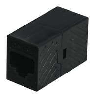 TUK FACBKNE In-Line Adapter, Black, Cat5e, Adapter, In-Line, RJ45 Socket, RJ45 Socket