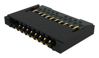 MOLEX 2213770080 FFC / FPC Board Connector, 0.4 mm, 8 Contacts, Easy-On 221377 Series, Surface Mount, Top, Bottom