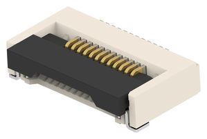 TE CONNECTIVITY 1-2554607-2 FFC / FPC Board Connector, 0.5 mm, 12 Contacts, Surface Mount, Bottom, 1 Row