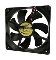 ADDA AD12012UB257B01(00NS) DC Axial Fan, 12 V, Square, 120 mm, 25 mm, Ball Bearing, 87.359 CFM