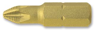 CK TOOLS T4552 TIN NO1 HEXAGON BIT, 1/4" SHANK, POZI NO.1