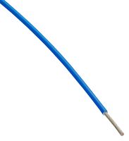 TE CONNECTIVITY - RAYCHEM FLDWC0311-1.50-6 Wire, Stranded, Hook Up, Flexlite™, PVDF, Blue, 19 x 0.32mm, 100 m