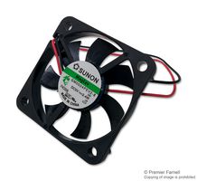 SUNON GM0504PEV2-8.GN DC Axial Fan, 5 V, Square, 40 mm, 6 mm, Vapo Bearing, 5.5 CFM