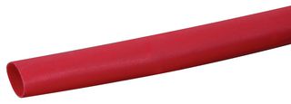 MULTICOMP PRO 13668 Heat Shrink Tubing, Halogen Free Normal Wall, 2:1, 0.126 ", 3.2 mm, Red, 328 ft, 100 m