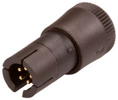 BINDER 09 9789 71 05 Circular Connector, Subminiature Circular Connector, 719 Series, Cable Mount Plug, 5 Contacts